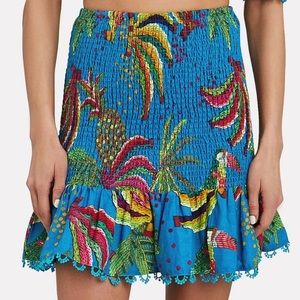 Farm Rio Banana Miniskirt